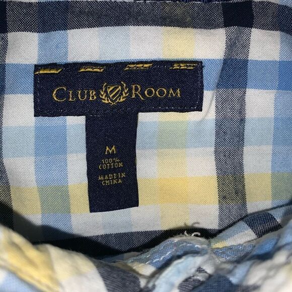 Club Room Plaid Button Down Casual Shirt - Picture 5 of 5